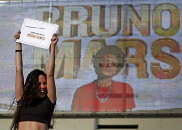 Bruno Mars, la buena causa de la sonrisa
