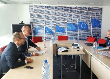 Puig reclama a Bruselas la conexión del Corredor Mediterráneo con los ejes Atlántico y Cantábrico