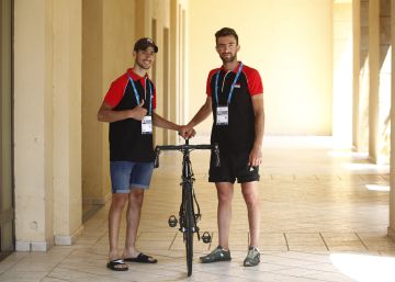 Les tribulacions d’un ciclista sirià a Tarragona