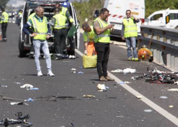 El juez deja en libertad al conductor ebrio y drogado que atropelló mortalmente a un ciclista en Villena