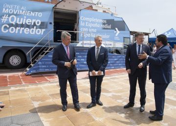 El movimiento #QuieroCorredor reivindica en Castellón ancho internacional y un AVE real