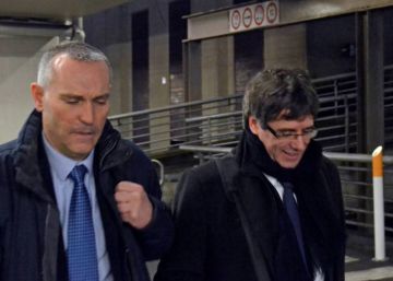 La escolta de Puigdemont lleva a Buch a los tribunales La escolta de Puigdemont lleva a Buch a los tribunales