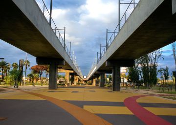 El metro de la Zona Franca, a punt per obrir al setembre