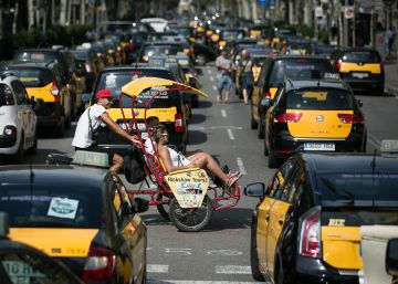 Barcelona, una ciutat sense taxis