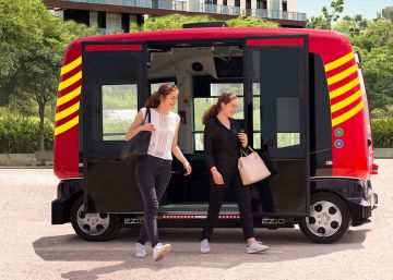 Èrica, el minibús sin conductor que viajará por Cataluña