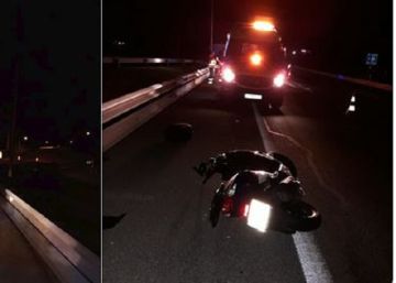 Muere un motorista en un accidente con otro vehículo en la A-42