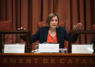 Forcadell pide revocar a cinco jueces del 1-O que negaron su inviolabilidad parlamentaria