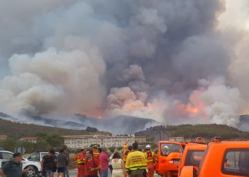 El incendio de Llutxent (Valencia) obliga a prorrogar la evacuación de 2.500 vecinos