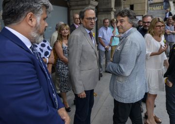 Torra desea “toda la suerte” a los CDR en su protesta contra el Rey