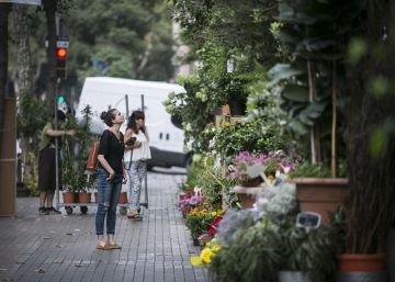 Pluja de multes a les floristeries de Barcelona
