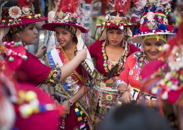 La cultura boliviana llena el paseo del Prado de Madrid