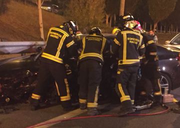 El kamikaze de la M-30 sufrió un paro cardiaco en el hospital
