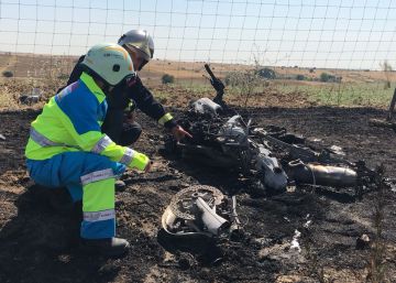 Un motorista de 46 años muere en un choque frontal con un turismo en la M-522