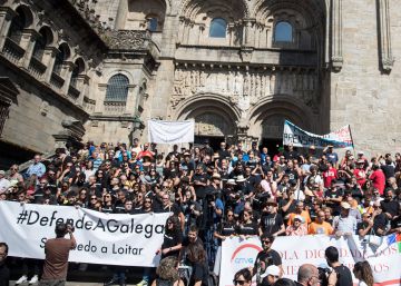 Los trabajadores de los medios públicos de Galicia salen a la calle contra la manipulación informativa