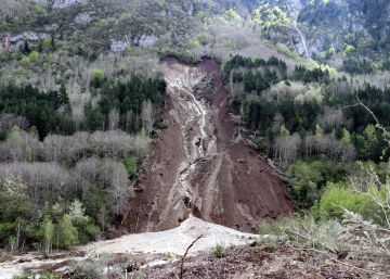 Un vessament d’argila amenaça el Garona al seu pas per la Vall d’Aran