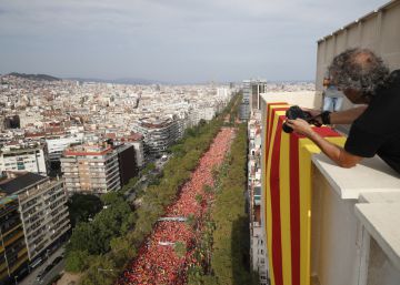 Los preparativos de la Diada evidencian la división en el independentismo