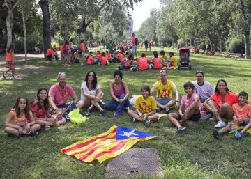 Dos visiones opuestas de la Diada