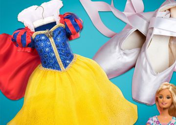 Niños que visten de Blancanieves