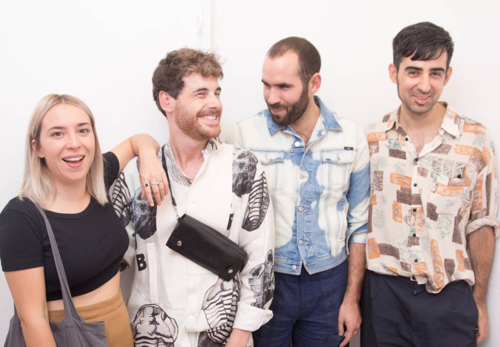 Eva Carasol, Jordi Espino, Adriá Monje y José Ramón Vélez, de galería en galería.