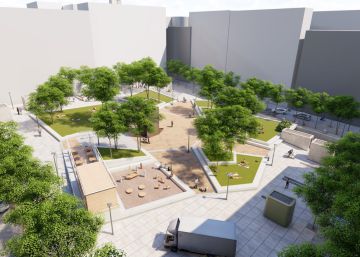 La reforma de Pedro Zerolo inicia el cambio de seis plazas cerca de Gran Vía