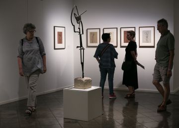 El “mejor escultor del siglo XX” también dibujaba