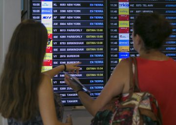 El aeropuerto de Barcelona registra retrasos y cancelaciones por la tormenta