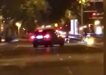 La Policía busca a un conductor que intentó atropellar a un hombre en la calle de la Princesa de Madrid