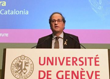 Torra demana ajuda des de Suïssa per forçar una mediació internacional
