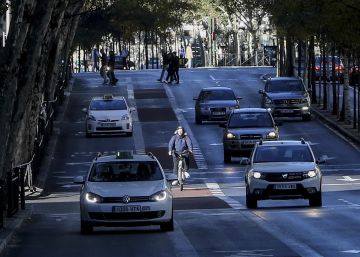 41 ciclistas circulan cada hora por el carril bici de los bulevares