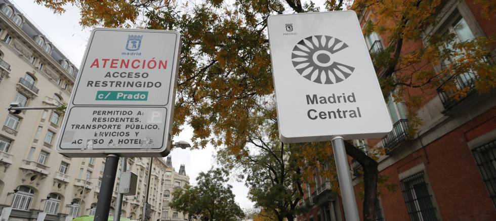 El cierre de Madrid Central reducirá en 76.000 los viajes diarios en coche al centro