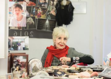 Concha Velasco, en la intimidad del camerino