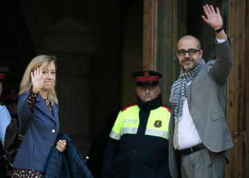 Miquel Buch i Neus Lloveras defensen al TSJC que no van desobeir