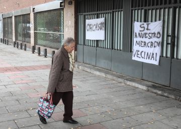 Los vecinos de Orcasur quieren de vuelta su mercado de siempre