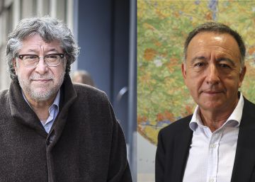 Els alcaldes del PSC Antonio Balmón i Antoni Poveda visiten els polítics presos