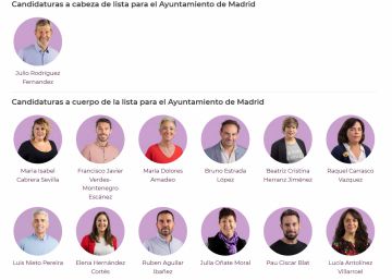 Podemos presenta su lista en Madrid sin los seis ediles de Carmena
