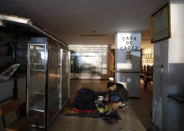 La Casa de Cádiz... ahora albergue para sin techo