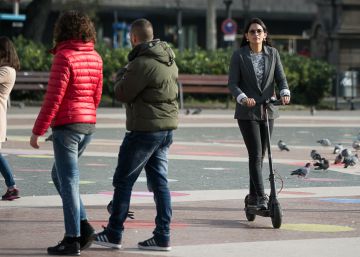 El patinet elèctric que es va creuar a les vides de la Berta i l’Alexi