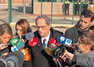 La Generalitat no ofrecerá comida en sus actos en apoyo a los presos