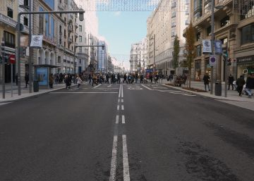 El lunes se mantuvo el descenso del tráfico en Madrid Central
