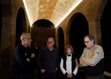 Torra inicia un ayuno de 48 horas y dormirá en el monasterio de Montserrat