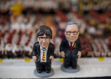 El ‘caganer’ de Puigdemont gana al de Torra