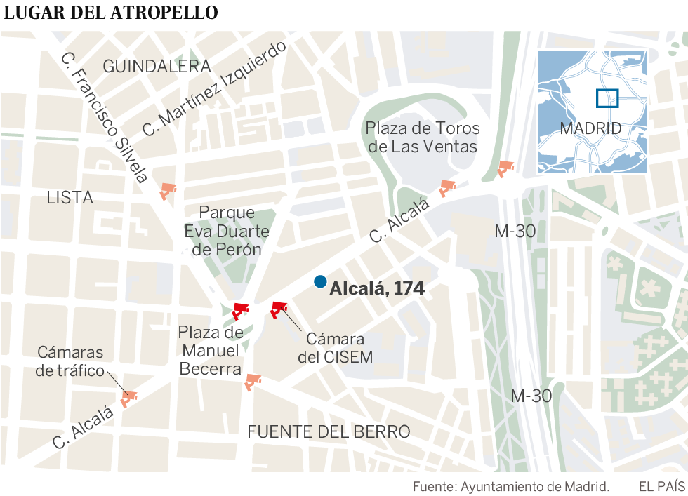 El Gran Hermano de Madrid te multa pero no resuelve atropellos