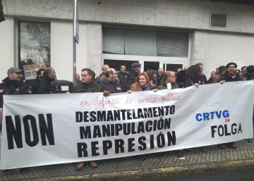 La huelga de la CRTVG contra la “manipulación” alcanza el 90% de seguimiento, según el comité
