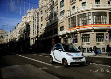 Los coches y motos eléctricos de alquiler suman ya casi 7.000 vehículos en Madrid