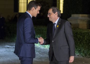 Sánchez i Torra pacten buscar una “proposta política d’ampli suport”