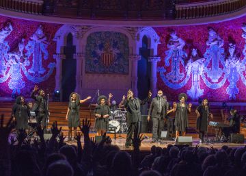 Los Charleston Gospel Voices ponen en movimiento al Palau