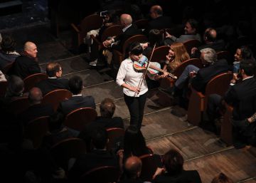 Música con basura reciclada en el Teatro Real