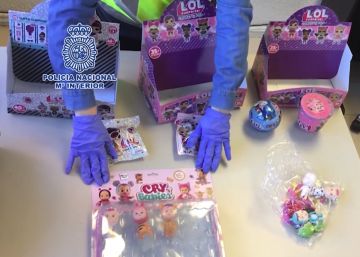 La Policía se incauta en Madrid de 172.000 juguetes falsos o peligrosos