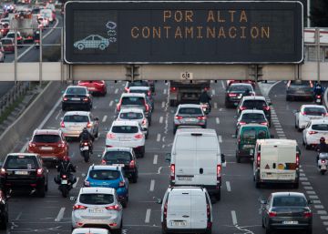 Este lunes se retira la reducción a 70 por hora en la M-30 por la contaminación
