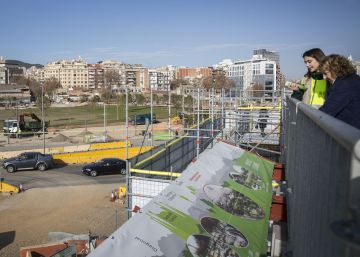 La primera fase del parc de les Glòries estarà acabada al març